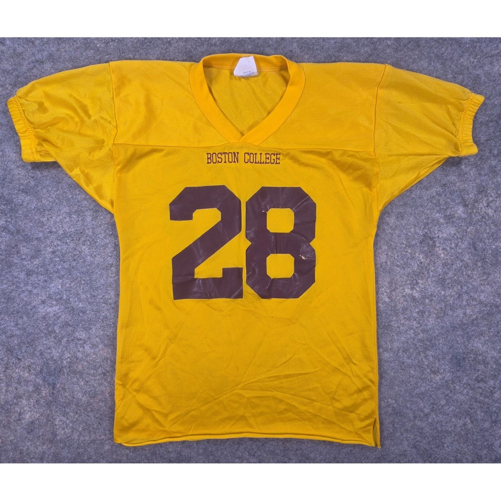 Vintage 90s Boston College Eagles Mesh Practice Jersey Medium Majestic USA #28